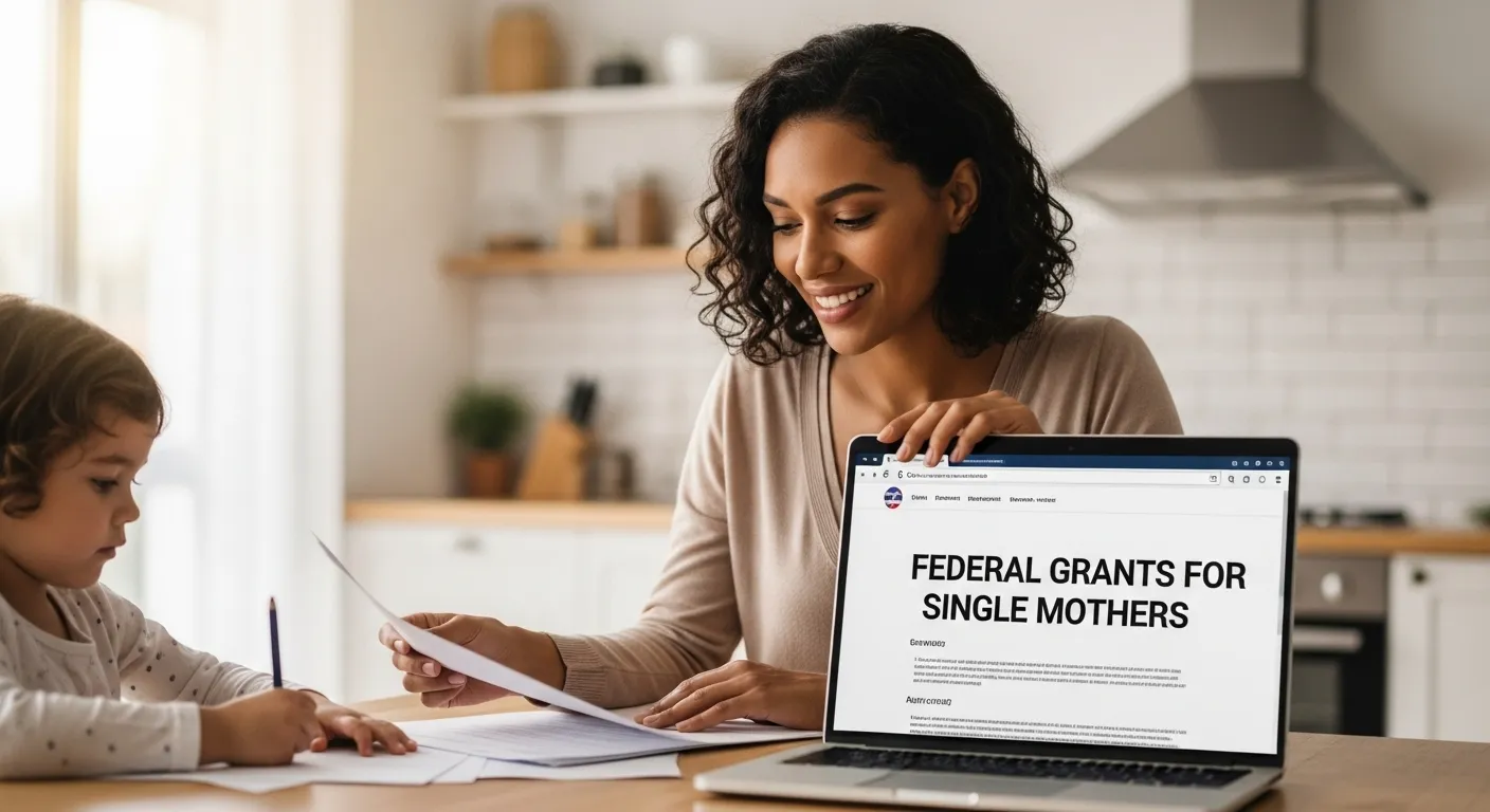 Top 10 Federal Grants for Single Mothers