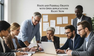 State and Federal Grants with Open Applications Right Now