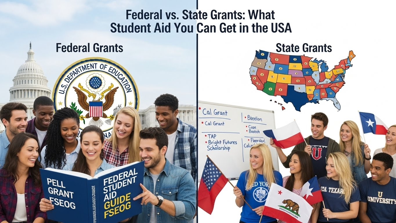 Federal vs. State Grants What Student Aid You Can Get in the USA