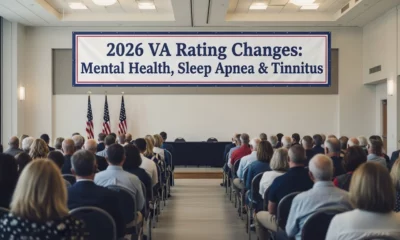 2026 VA Rating Changes Mental Health, Sleep Apnea & Tinnitus