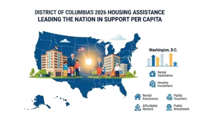District of Columbia’s 2026 Housing Assistance Leading the Nation in Support per Capita