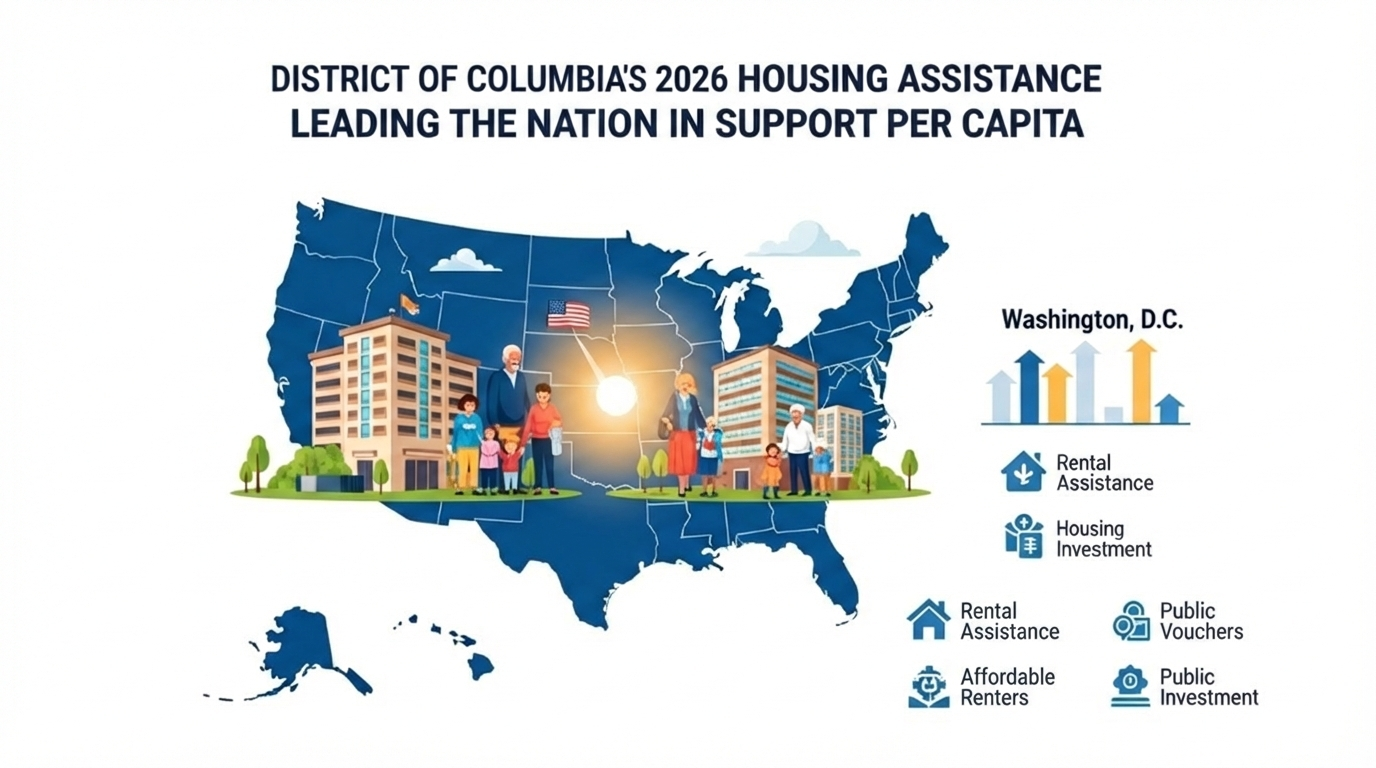 District of Columbia’s 2026 Housing Assistance Leading the Nation in Support per Capita