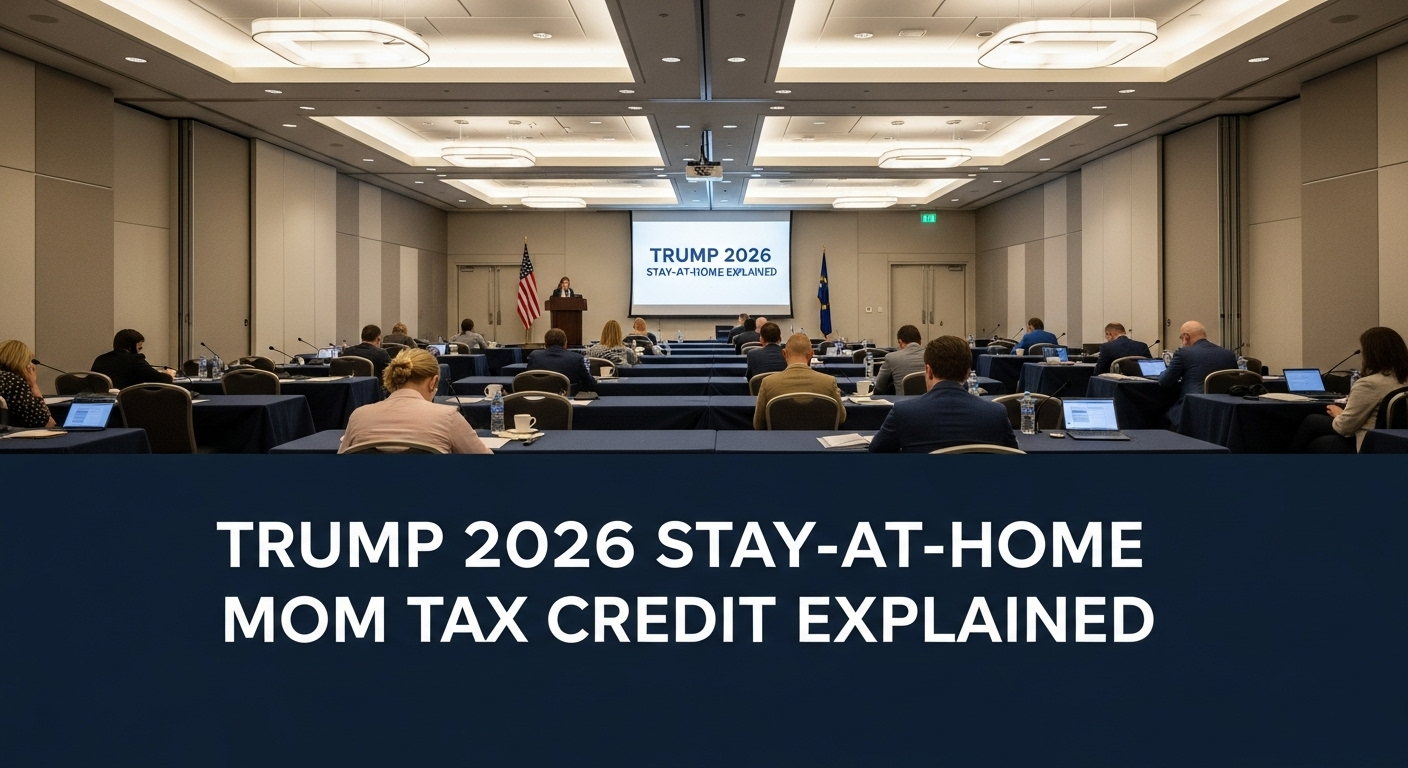 Trump Tax Plan Stay-at-Home Mom Tax Credit Explained What the Law Actually Says (2026)
