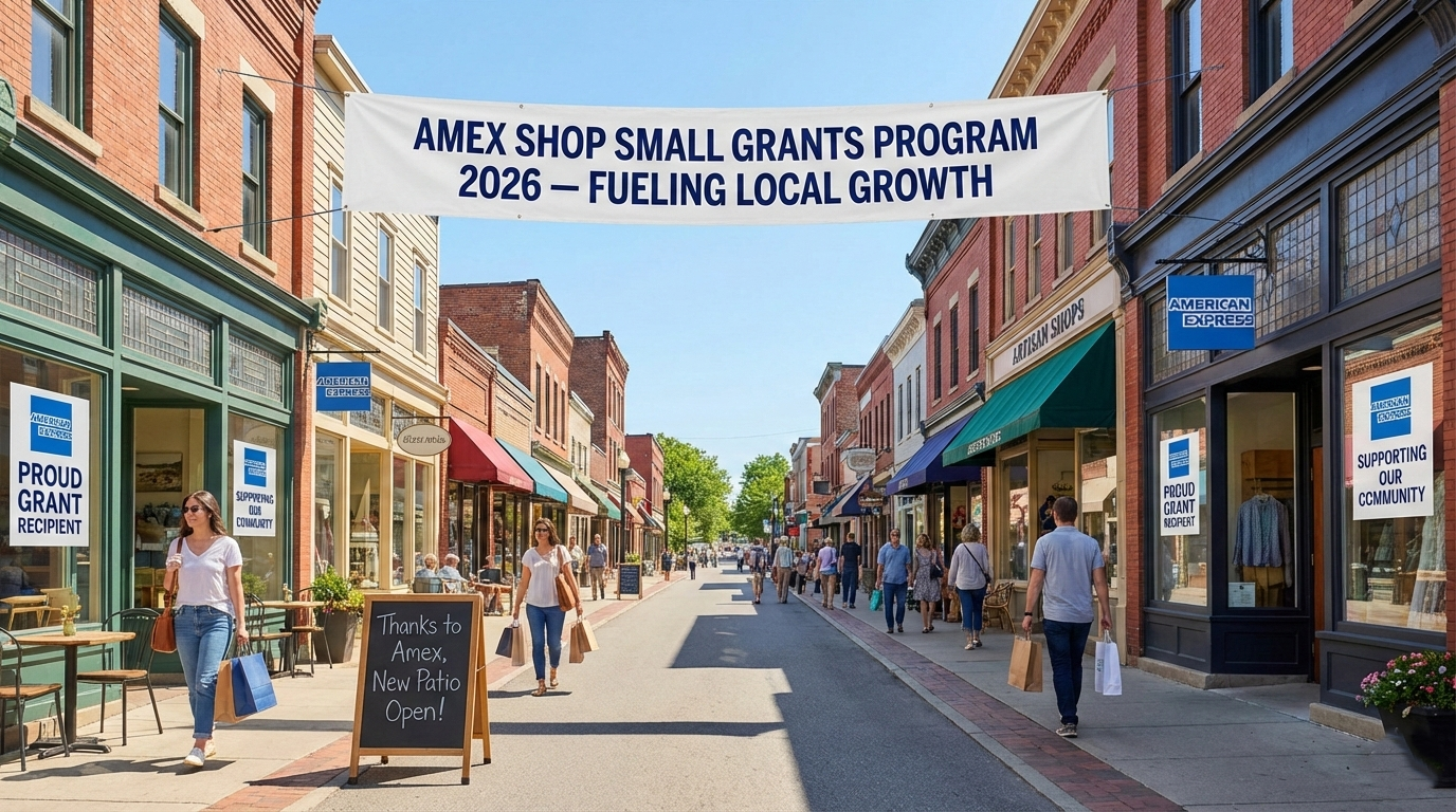 Why the Amex Shop Small Grants Program 2026 Is a Big Deal for Local Businesses