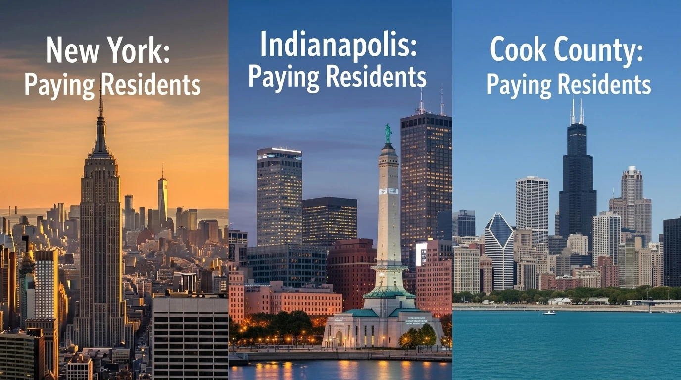 3 U.S. Cities Paying Residents Up to $1,200 a Month Do You Qualify