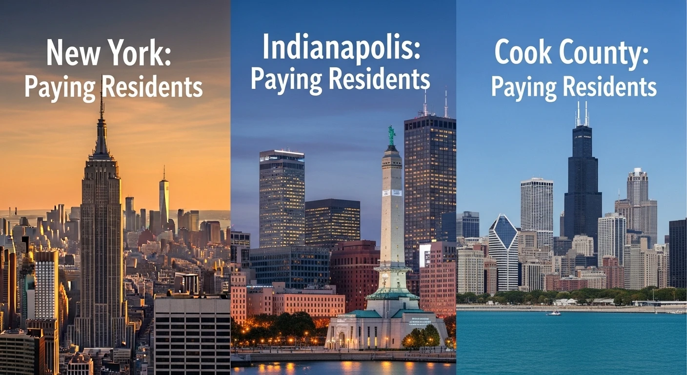 3 U.S. Cities Paying Residents Up to $1,200 a Month