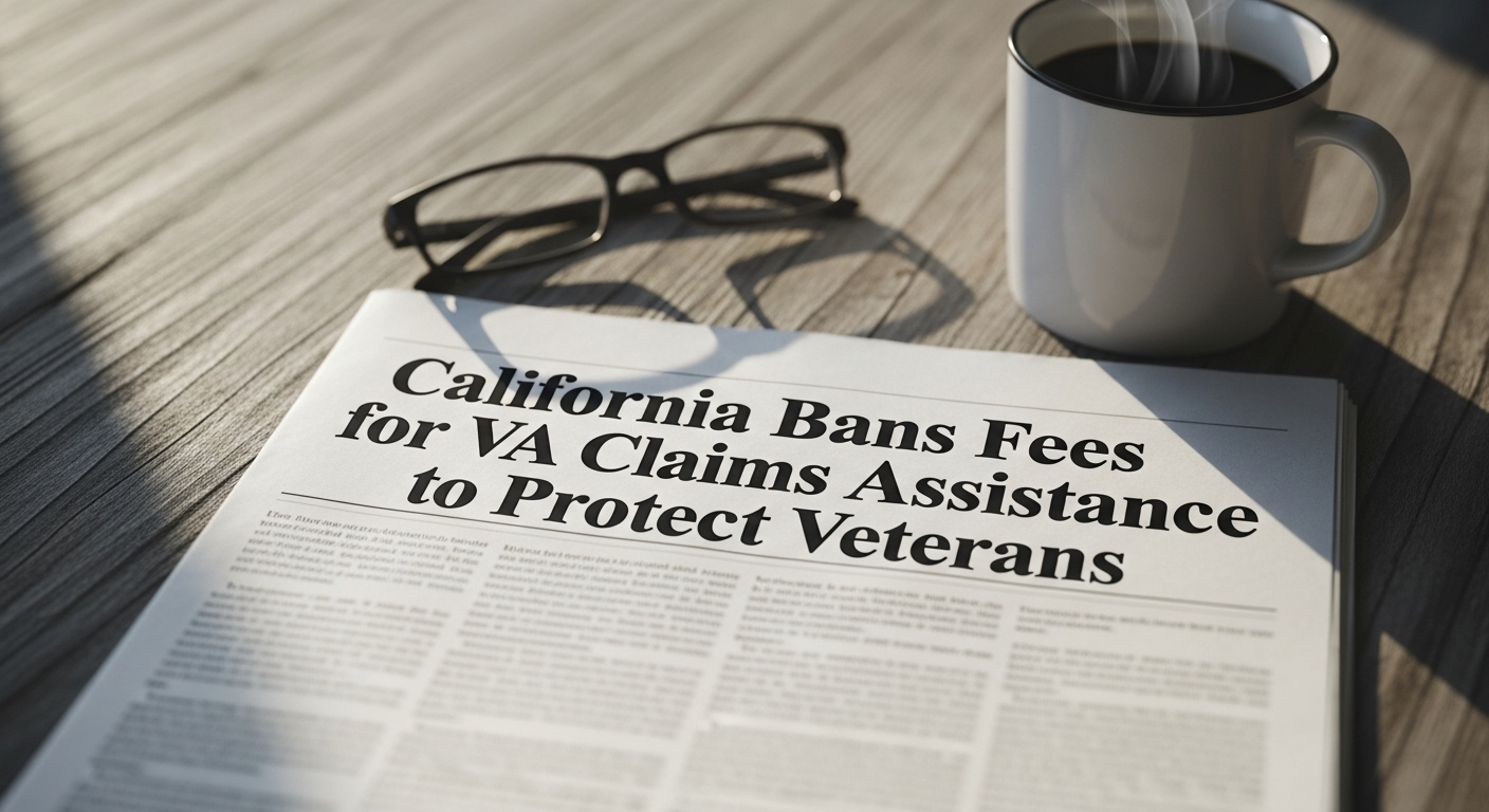 California Bans Fees for VA Claims Assistance to Protect Veterans