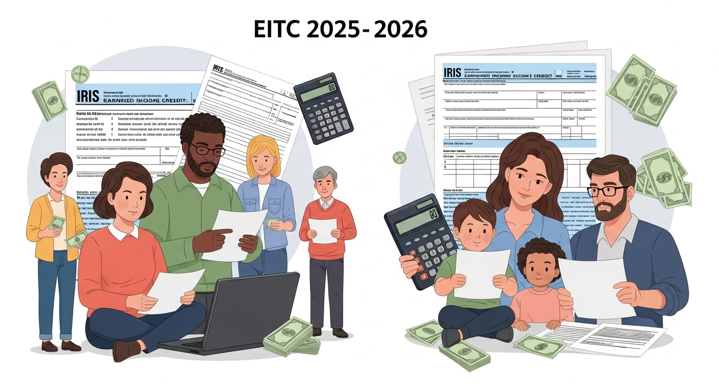 Earned Income Tax Credit 2025–2026 EITC Eligibility & Amounts