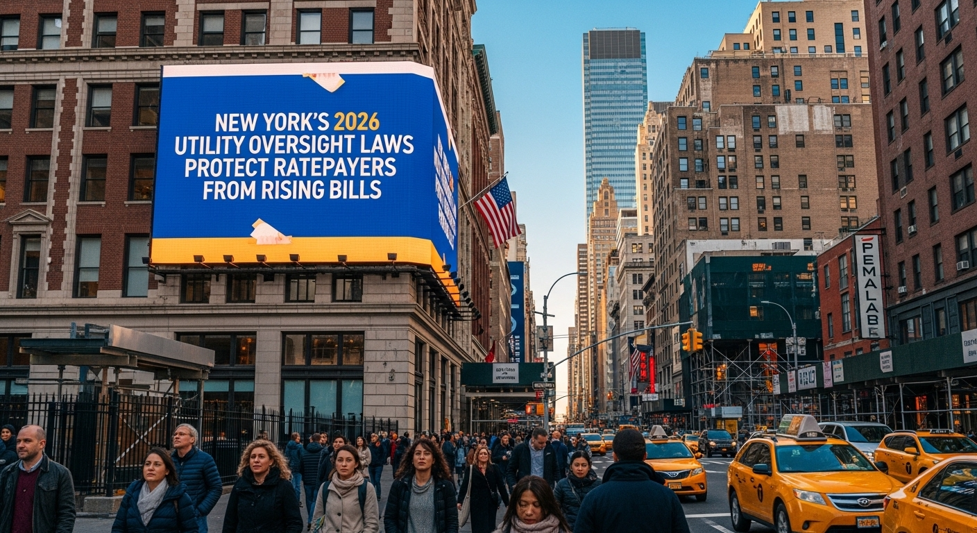 How New York’s 2026 Utility Oversight Laws Protect Ratepayers from Rising Bills