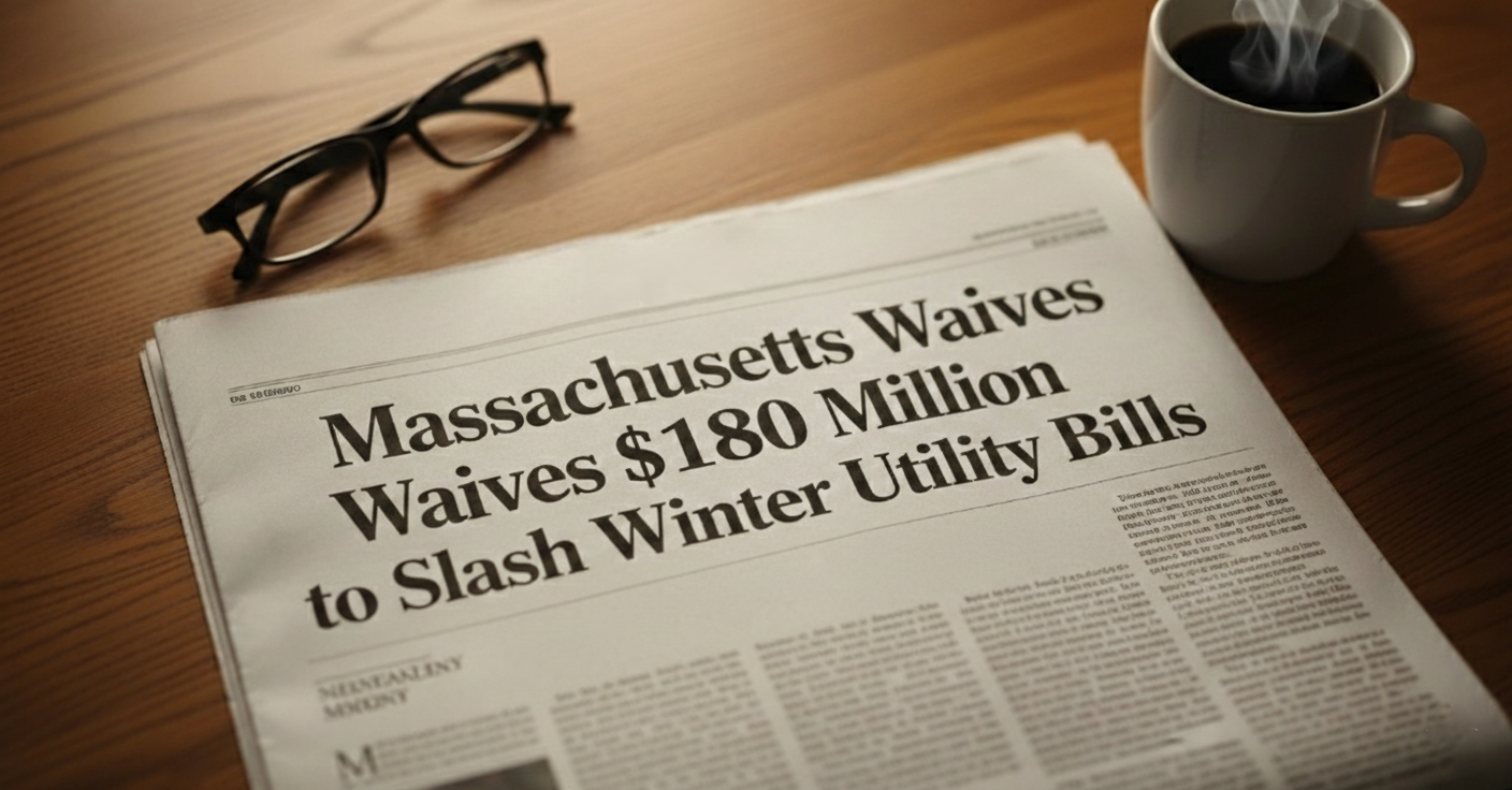 Massachusetts Waives $180 Million in Charges to Slash February & March Winter Utility Bills