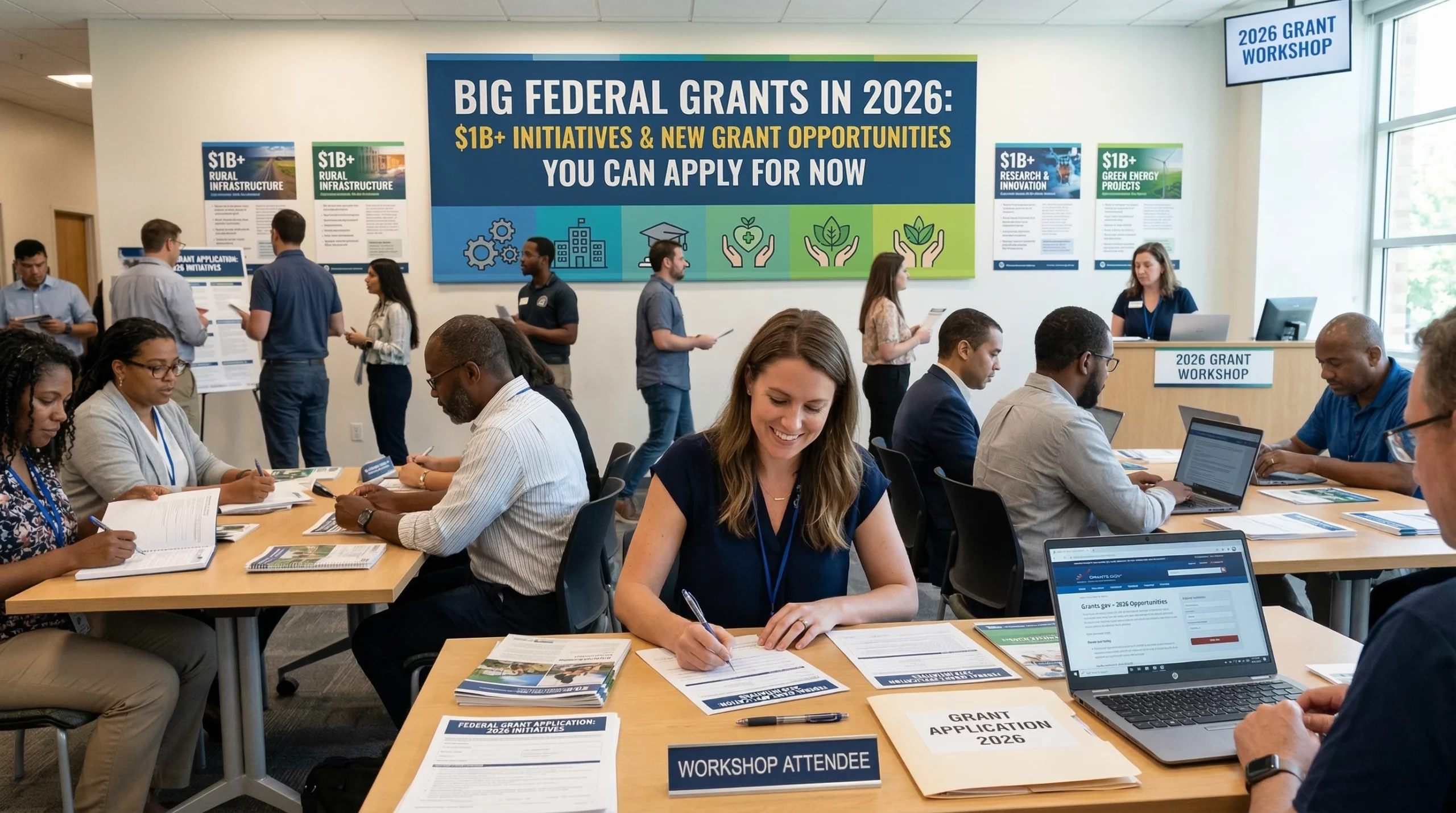 Big Federal Grants in 2026 $1B+ Initiatives & New Grant Opportunities You Can Apply For Now
