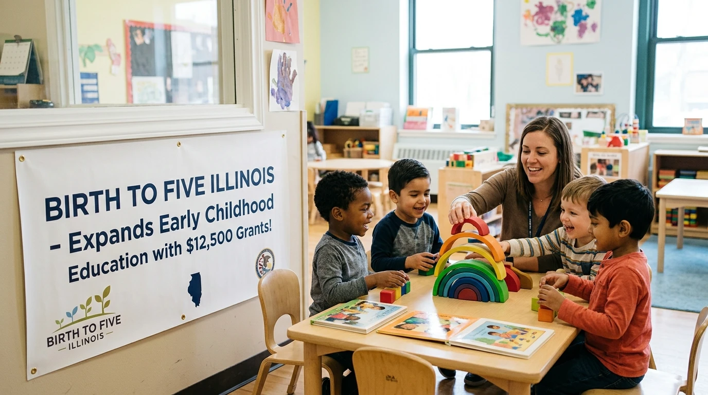 Birth to Five Illinois Grants $12,500 Early Childhood Aid