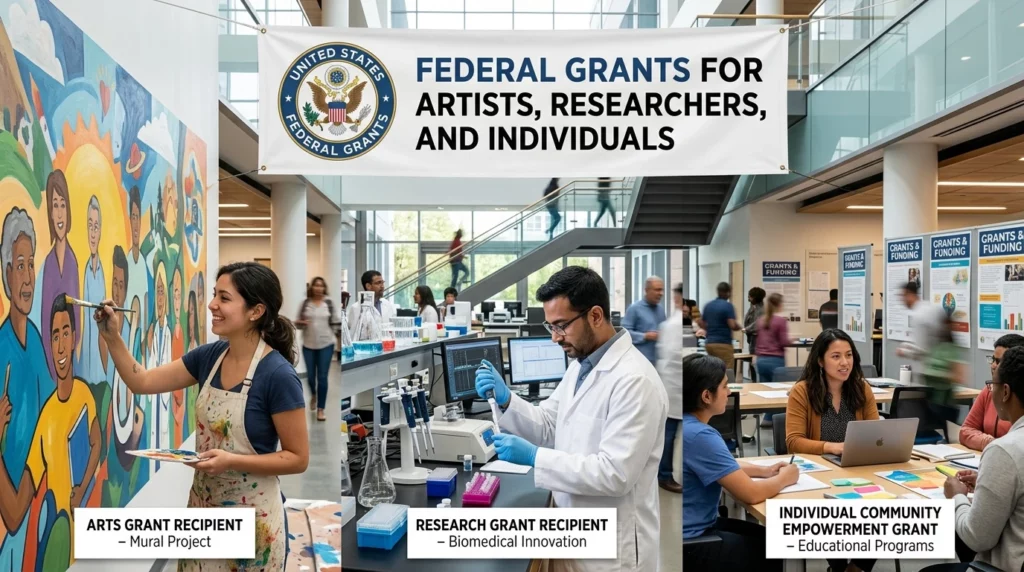 Federal Grants for Artists, Researchers, and Individuals