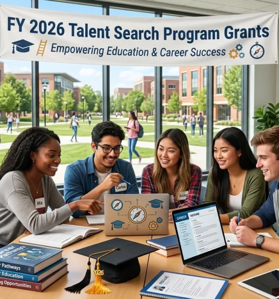 How the FY 2026 Talent Search Program Grants Are Unlocking Education & Workforce Opportunities