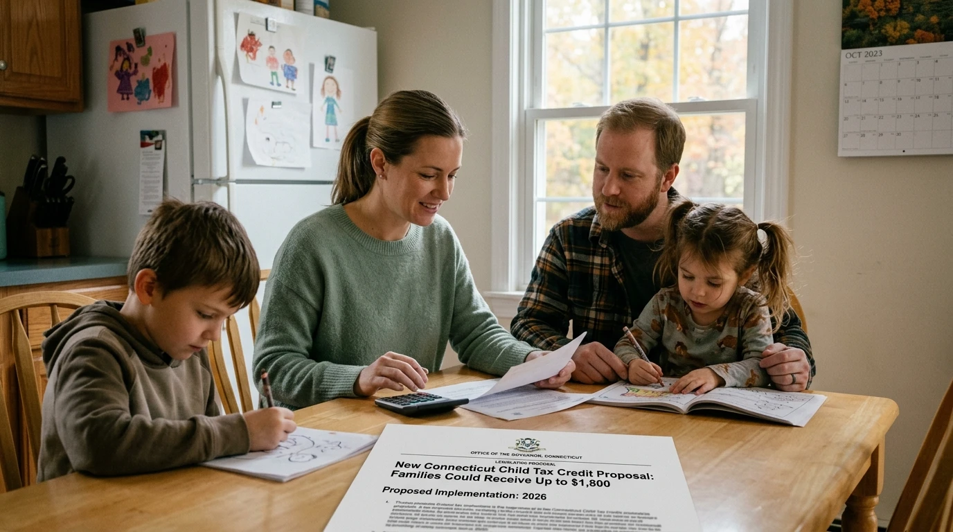 New Connecticut Child Tax Credit Proposal Families Could Receive Up to $1,800 in 2026