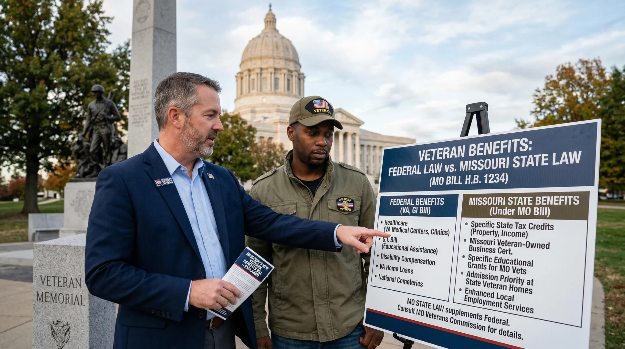Veteran Benefits in State Law vs. Federal Law What Missouri’s Bill Tells Us
