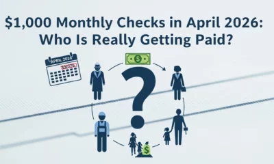 $1,000 Monthly Checks in April 2026 Who Is Really Getting Paid