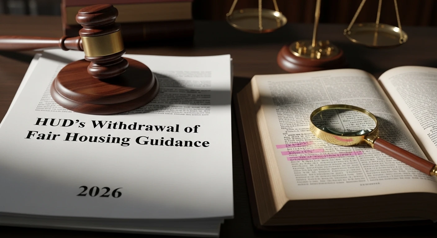 HUD’s Withdrawal of Fair Housing Guidance Legal Impacts in 2026