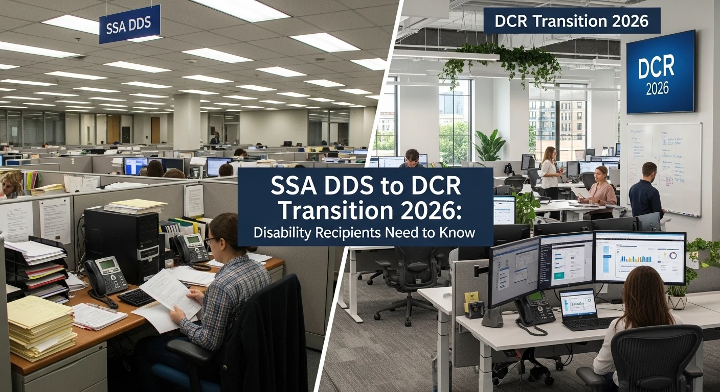 SSA DDS to DCR Transition 2026 What Disability Recipients Need to Know