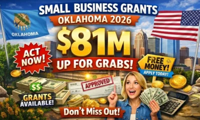 Small Business Grants Oklahoma 2026 $81M Up for Grabs