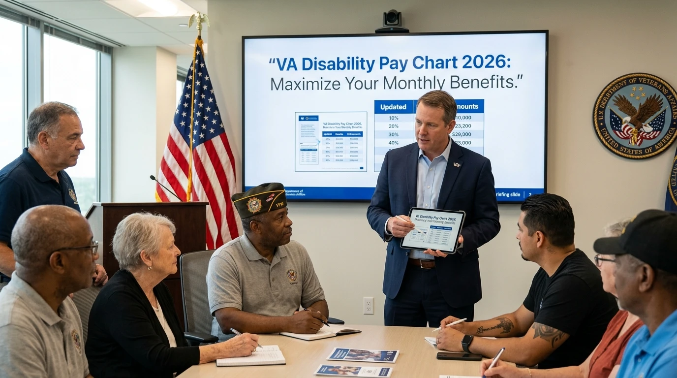 VA Disability Pay Chart 2026 Maximize Your Monthly Benefits