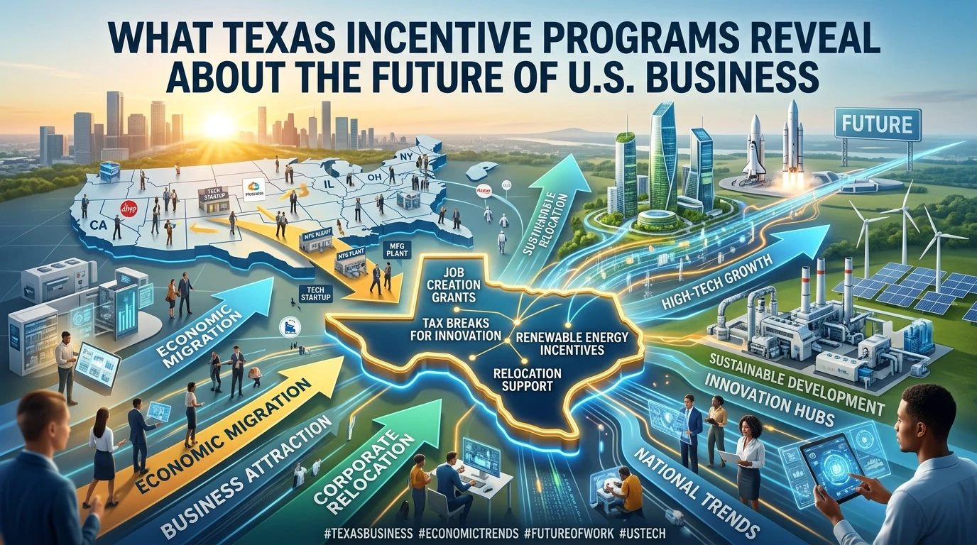 What Texas Incentive Programs Reveal About the Future of U.S. Business