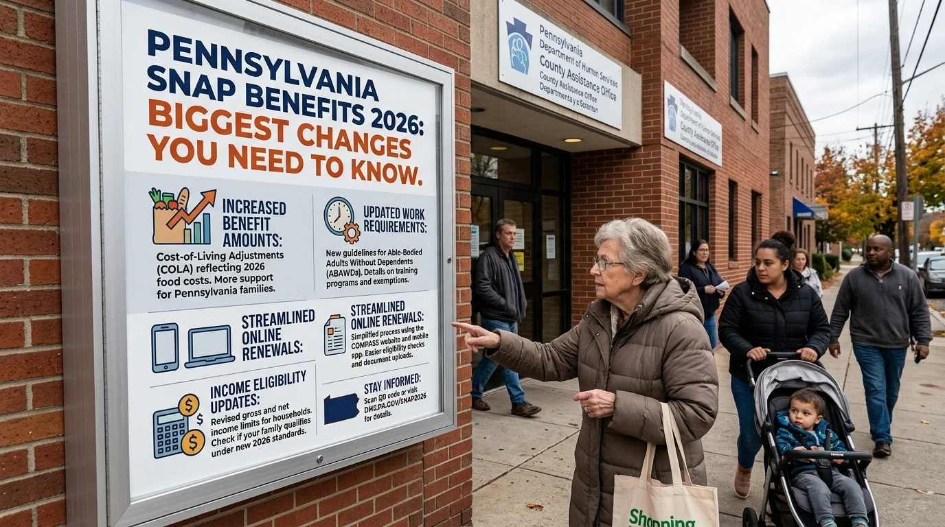 Pennsylvania SNAP Benefits 2026 Biggest Changes You Need to Know