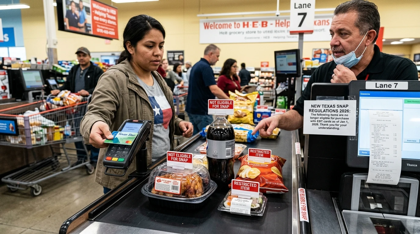 Texas SNAP restrictions 2026 What You Can NO Longer Buy With Your EBT Card