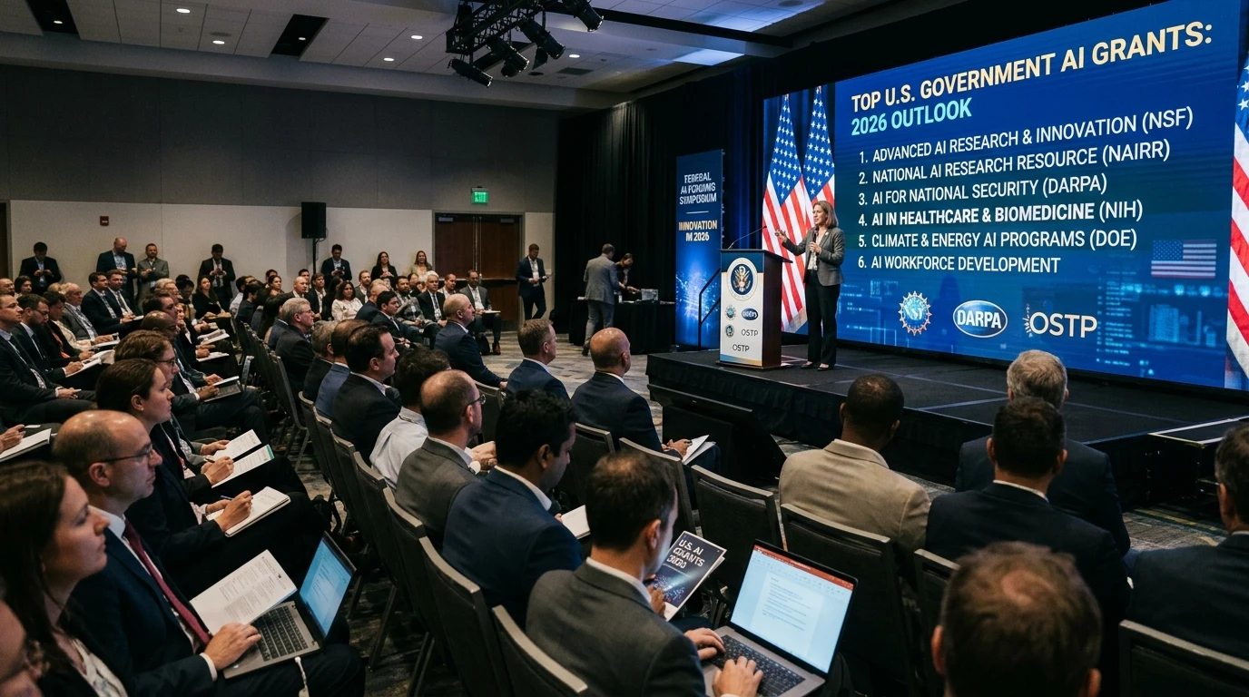 Top U.S. Government AI Grants You Should Watch in 2026