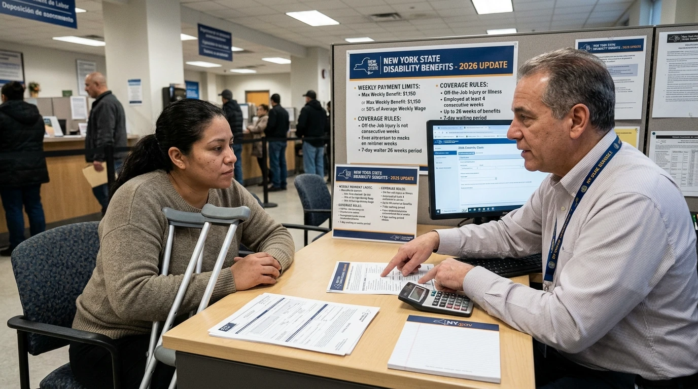 2026 NY Disability Benefits Weekly Payment Limits and Coverage Rules