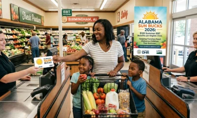 Alabama SUN Bucks 2026 $120 Summer EBT Benefits for Eligible Children