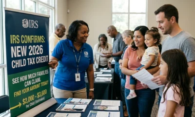 IRS Confirms New 2026 Child Tax Credit See How Much Families Can Claim