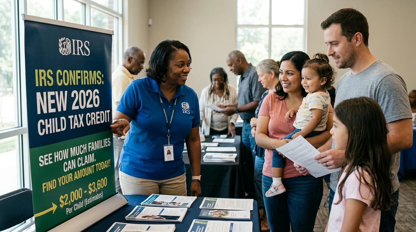 IRS Confirms New 2026 Child Tax Credit See How Much Families Can Claim