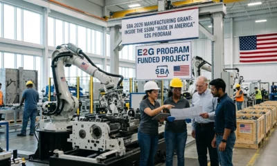 SBA 2026 Manufacturing Grant Inside the $50M Made in America E2G Program