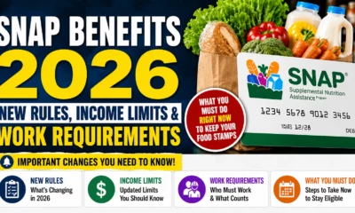 SNAP Benefits 2026 New Rules, Income Limits
